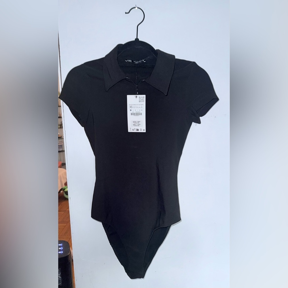 Zara women bodysuit xs nwt